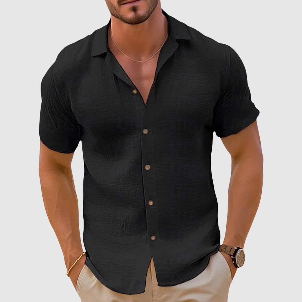 Traditional Casual Men's Tee