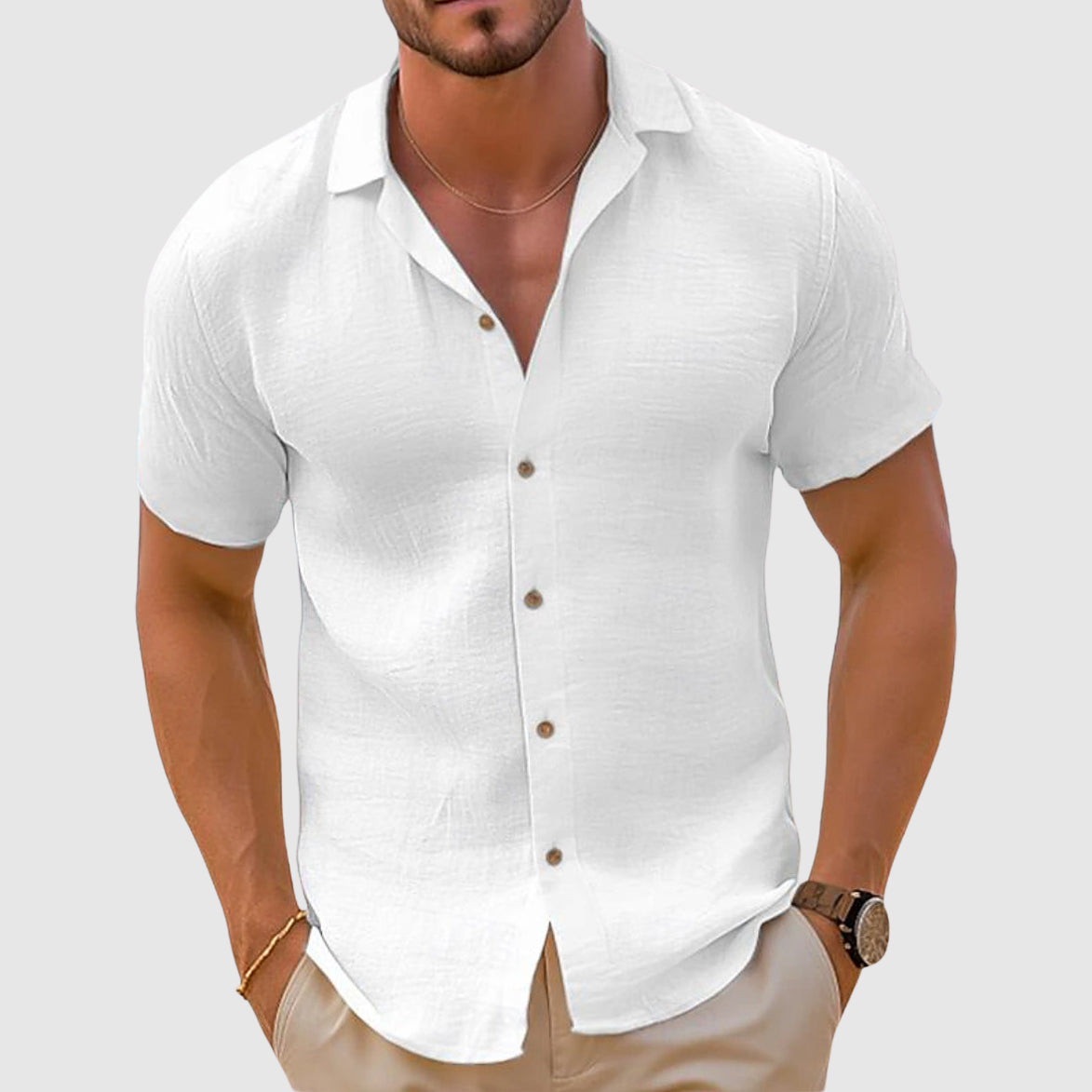 Traditional Casual Men's Tee