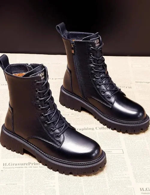 Lotte Women Leather Winter Boots