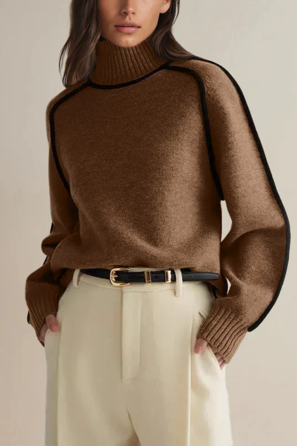 Lourdes | Women's Crew Neck Sweater | Chic