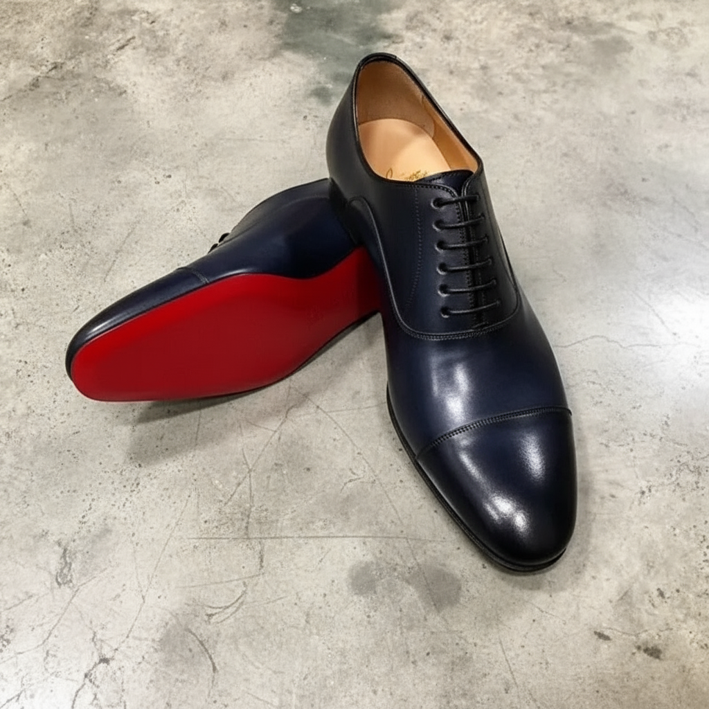 Men's Italian Leather Oxford Shoes