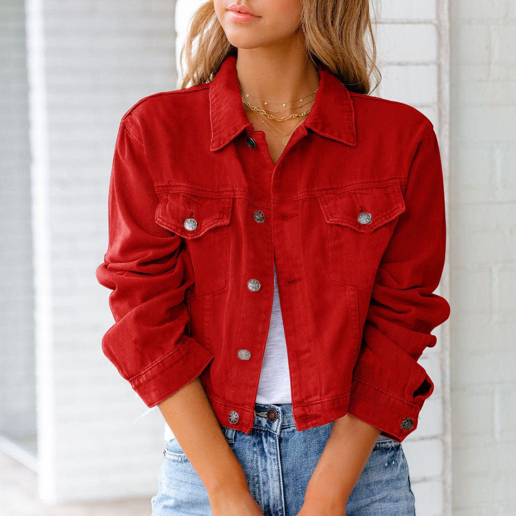 Autumn Blue Jeans Jacket - OutfitLondon