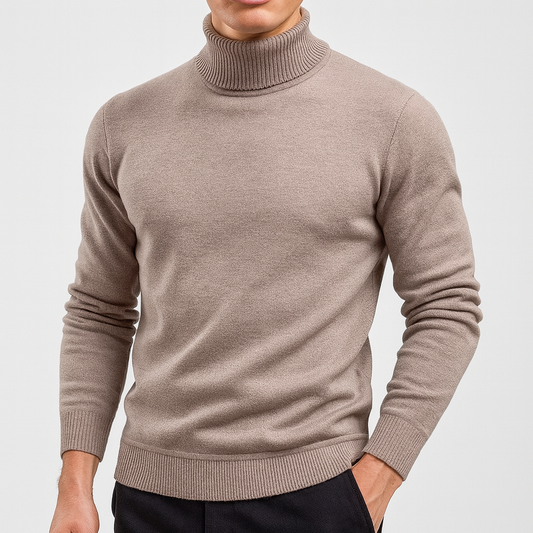 Men's Turtleneck Sweater - OutfitLondon