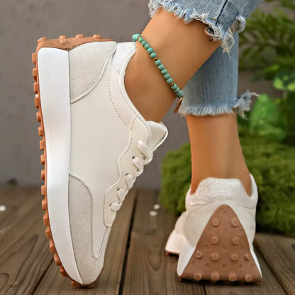 Comfortable Supportive White Walking Shoes