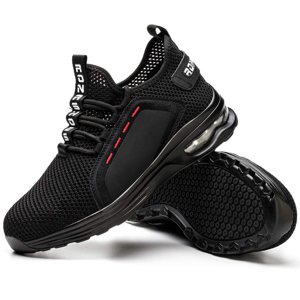 Comfortable Men's Shock Absorbing Work Shoes