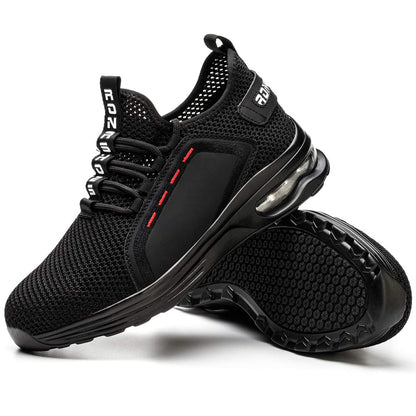 Comfortable Men's Shock Absorbing Work Shoes