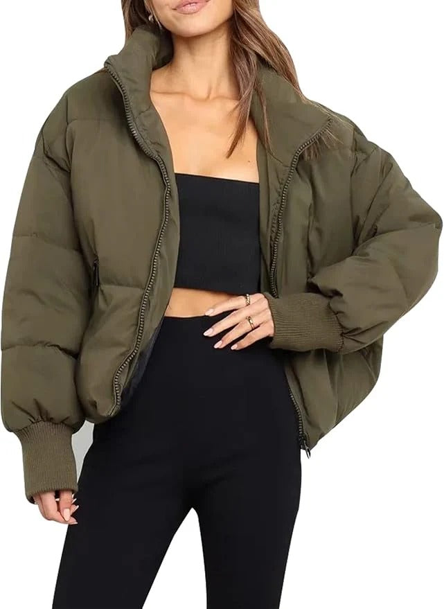 Ladies Large Padded Winter Coat Jacket