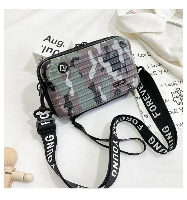 Stylish Small Hardcase Crossbody Purse for Ladies