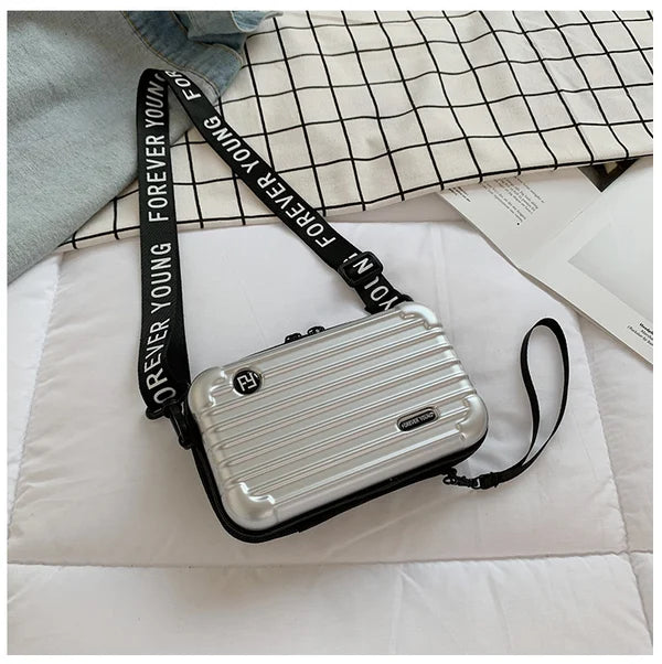 Stylish Small Hardcase Crossbody Purse for Ladies