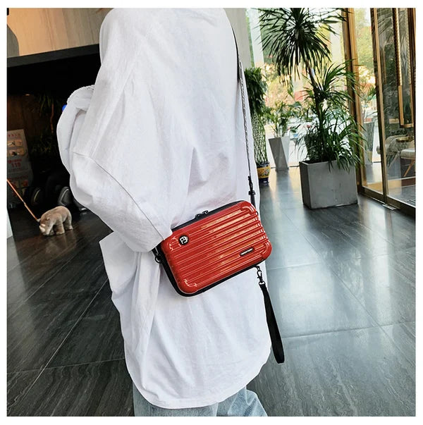 Stylish Small Hardcase Crossbody Purse for Ladies