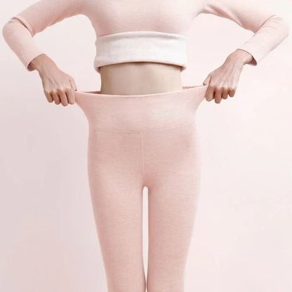 Women's Thermal Fleece Leggings Cashmere Blend