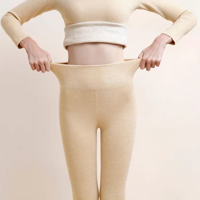 Women's Thermal Fleece Leggings Cashmere Blend
