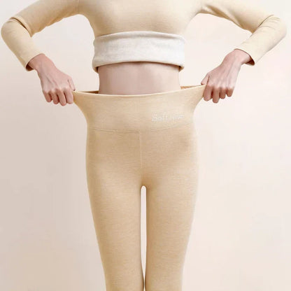 Women's Thermal Fleece Leggings Cashmere Blend