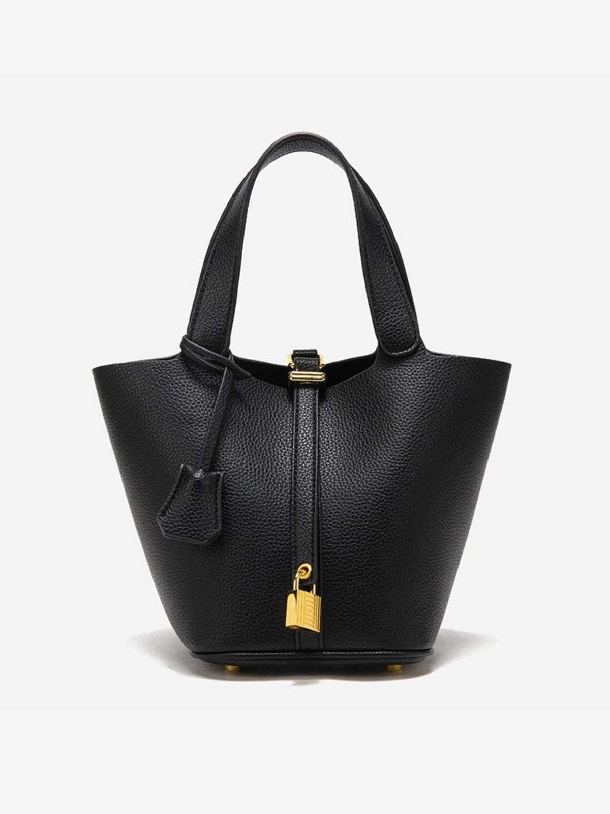 Women's Classic Leather Bucket Bag