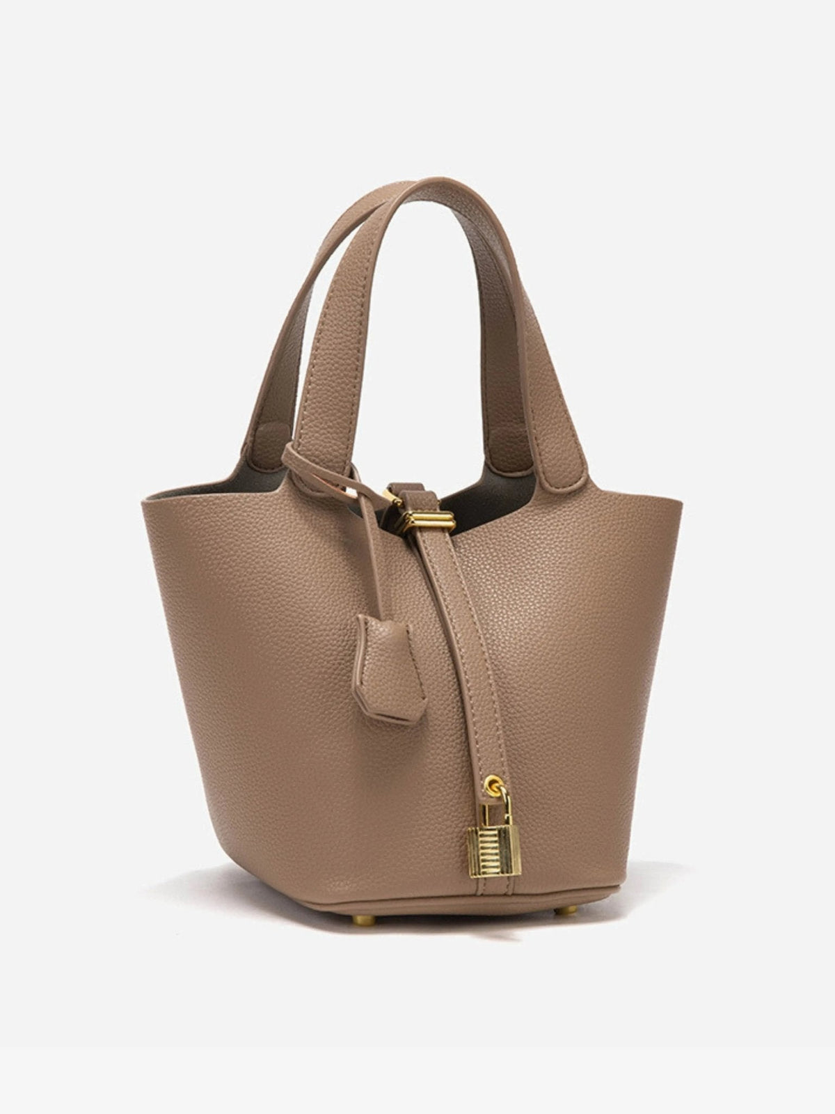 Women's Classic Leather Bucket Bag