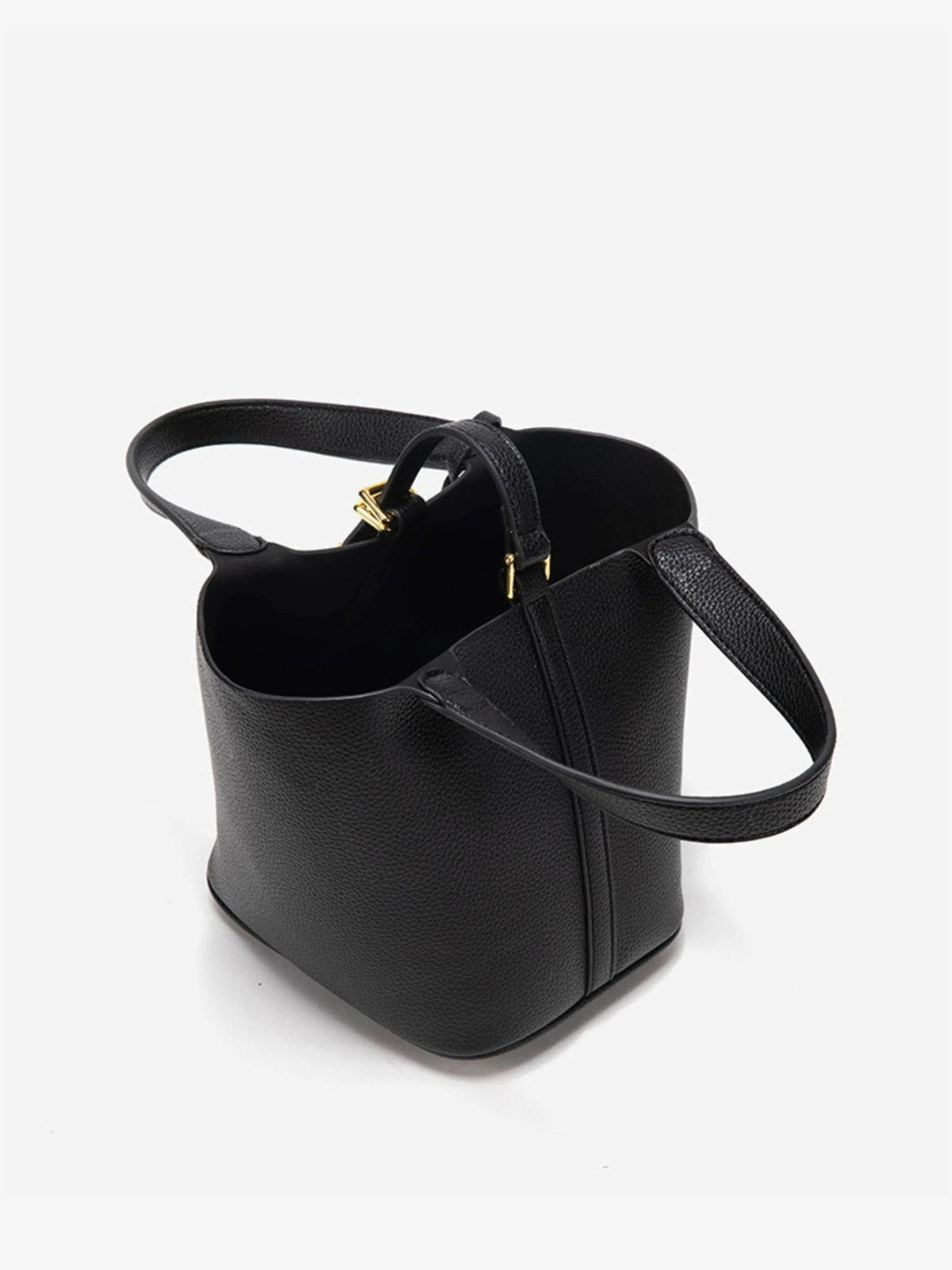 Women's Classic Leather Bucket Bag
