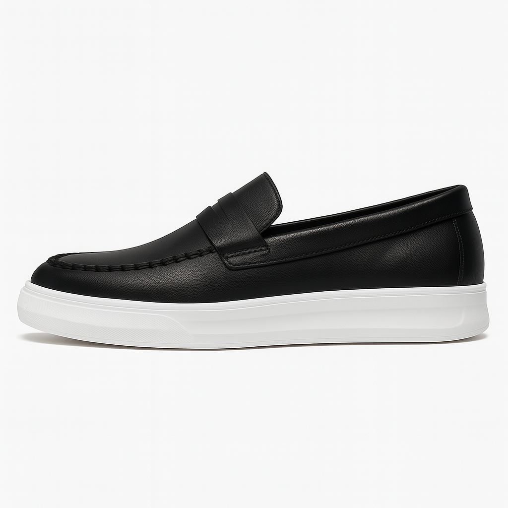 Classic Brown Leather Loafers