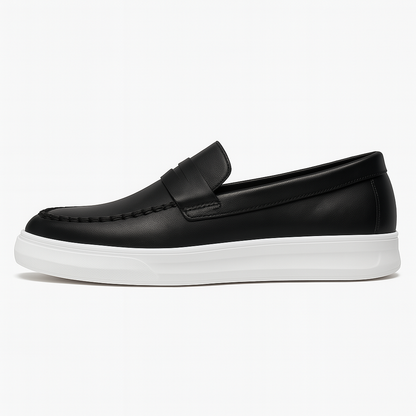 Classic Brown Leather Loafers