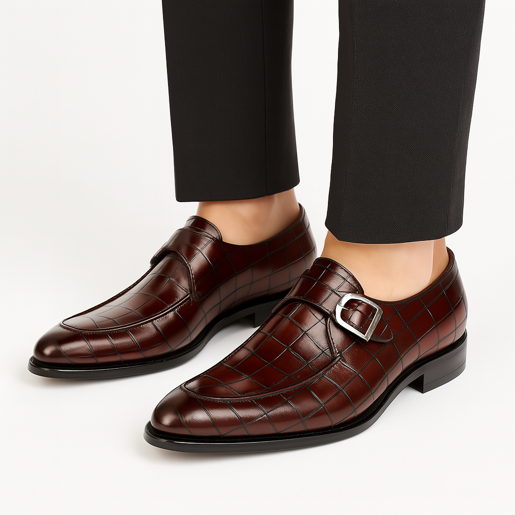 Stylish Genuine Leather Slip On Shoes