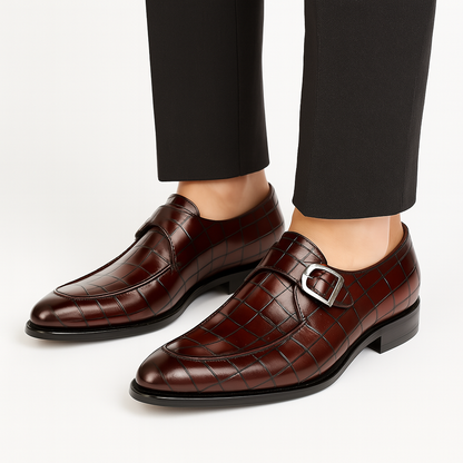 Stylish Genuine Leather Slip On Shoes