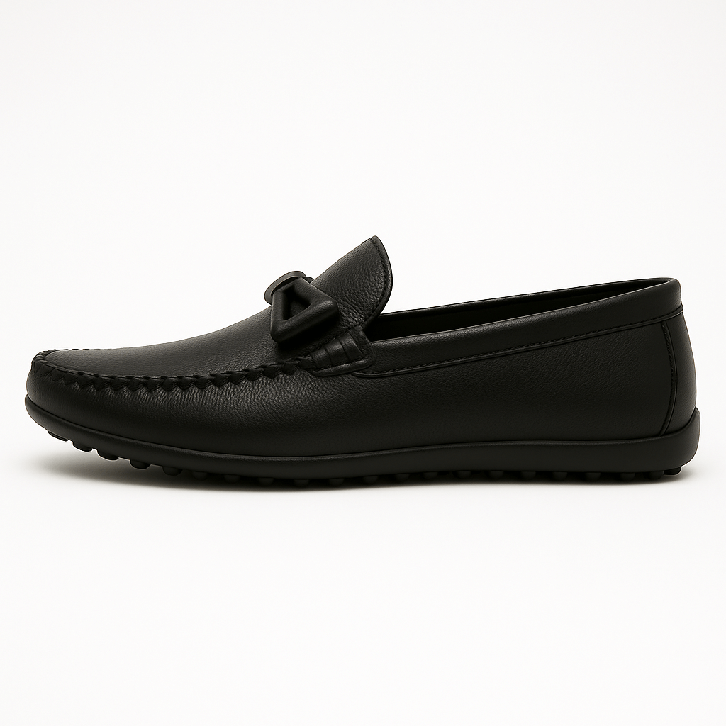 Men's Classic Brown Slip On Shoes