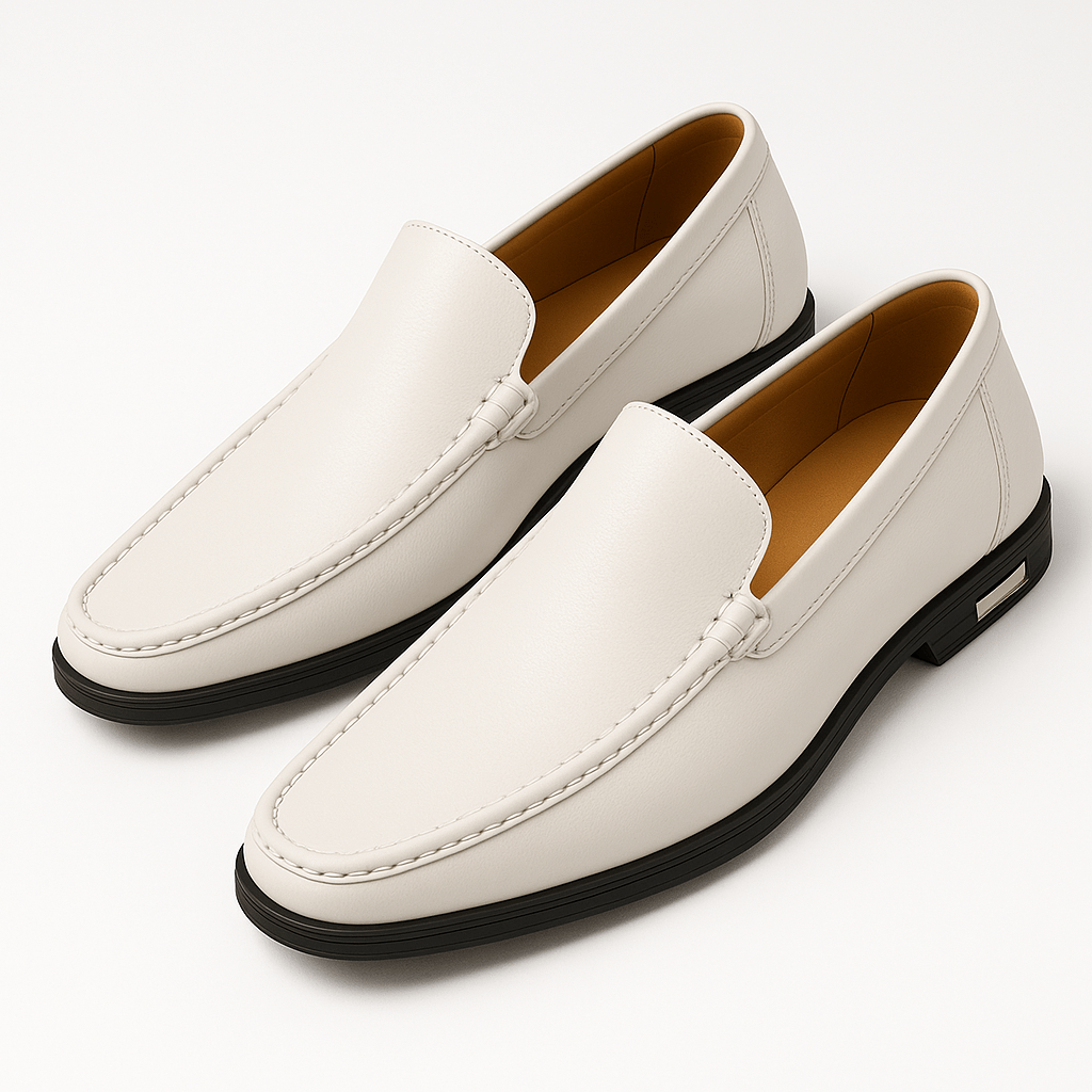 Comfortable Men's Leather Slip On Shoes