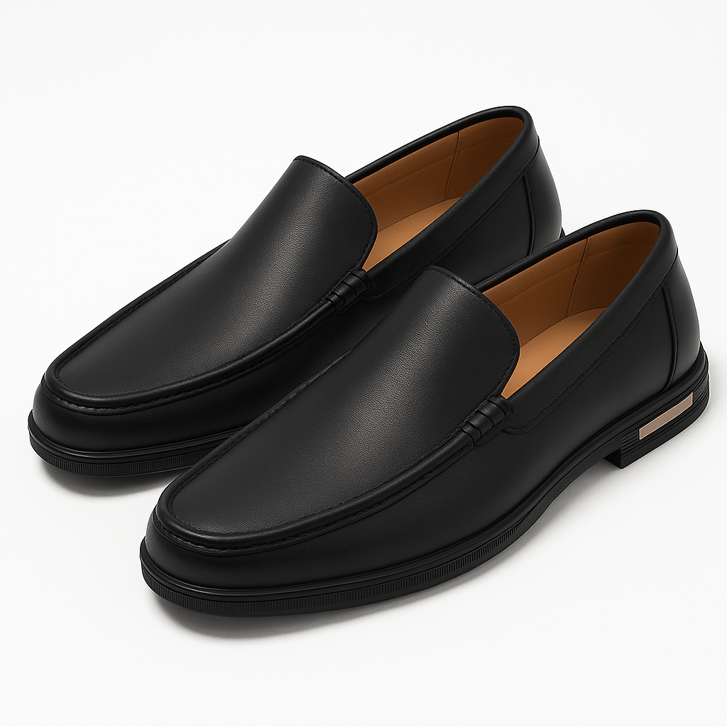 Comfortable Men's Leather Slip On Shoes