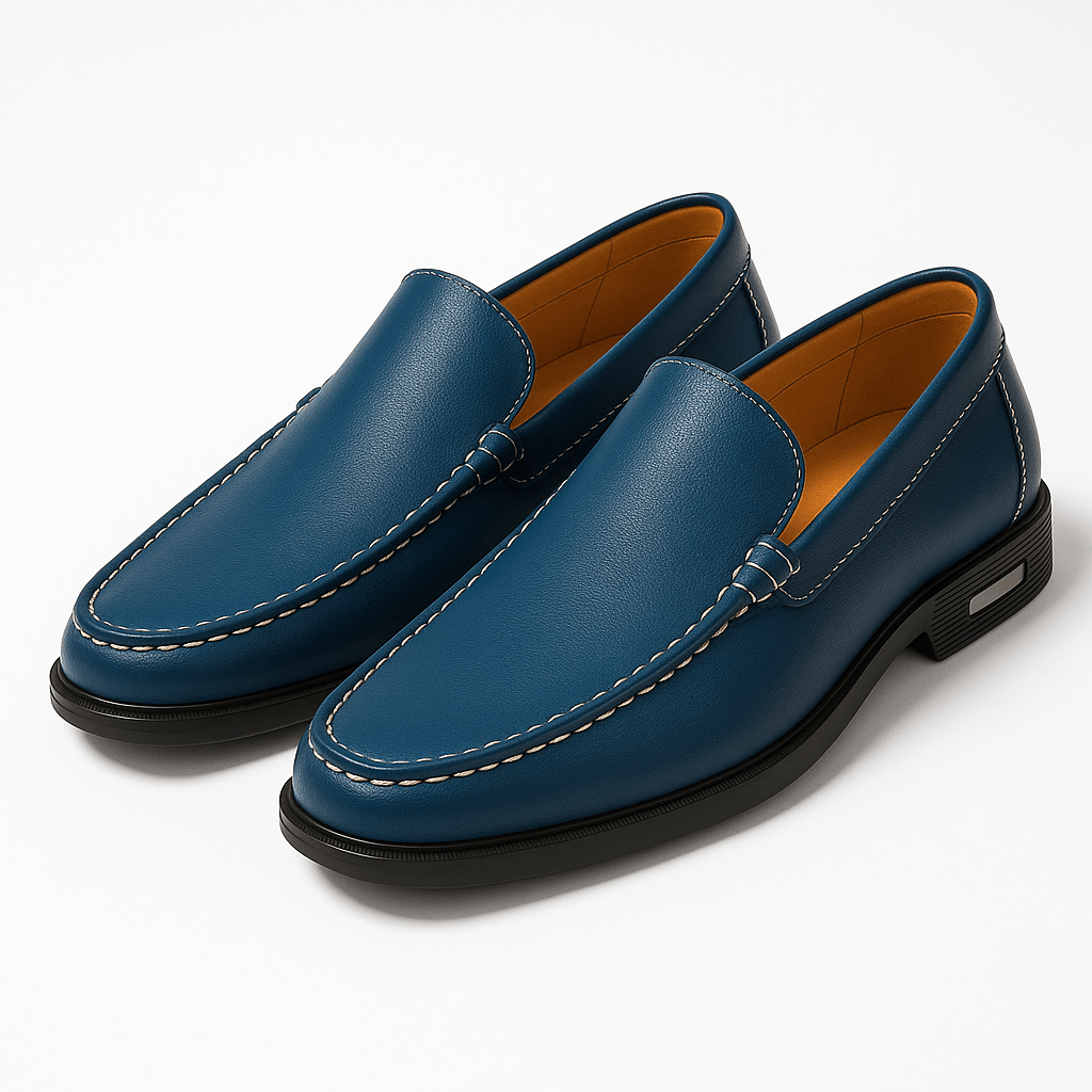 Comfortable Men's Leather Slip On Shoes