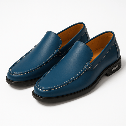 Comfortable Men's Leather Slip On Shoes