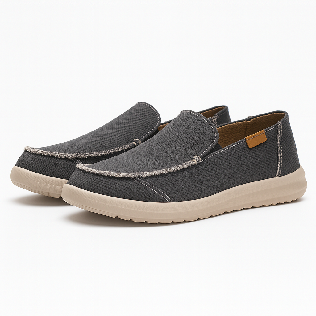 Men's Blue Jeans Style Comfort Sneakers - OutfitLondon
