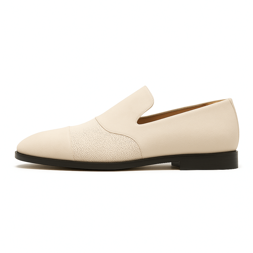 Comfortable Men's Brown Slip On Shoes