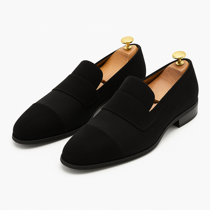 Comfortable Men's Brown Slip On Shoes