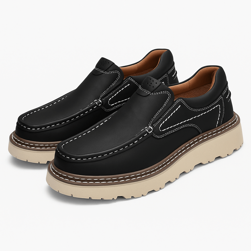 Premium Leather Walking Shoes for Men