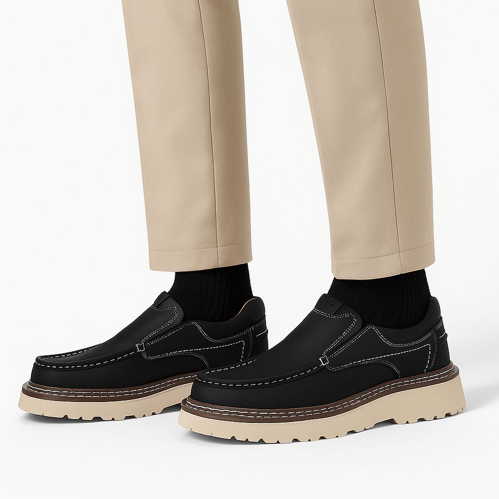 Premium Leather Walking Shoes for Men