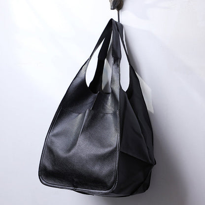 Premium Leather Large Travel Tote Bag