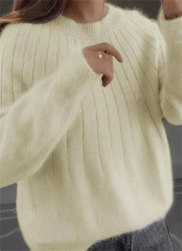 Cozy Women's Cable Knit Jumper