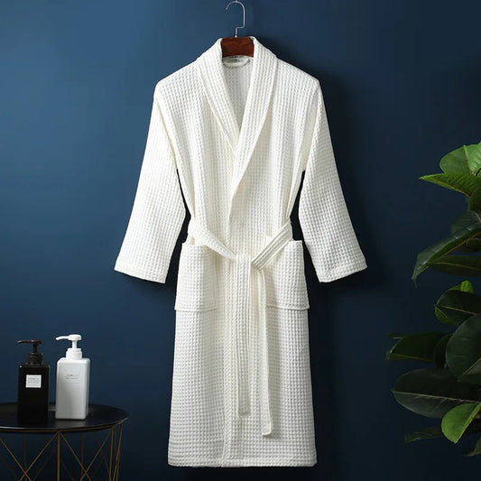 Plush Spa Bath Robe for Him & Her - Cozy & Absorbent - OutfitLondon