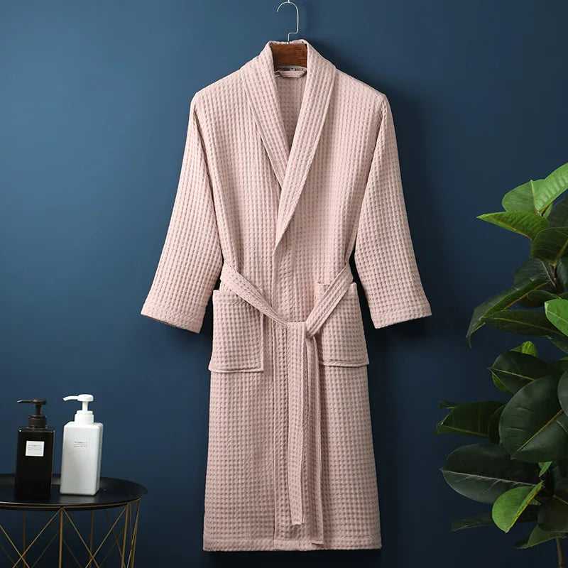 Plush Spa Bath Robe for Him & Her - Cozy & Absorbent