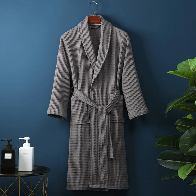 Plush Spa Bath Robe for Him & Her - Cozy & Absorbent