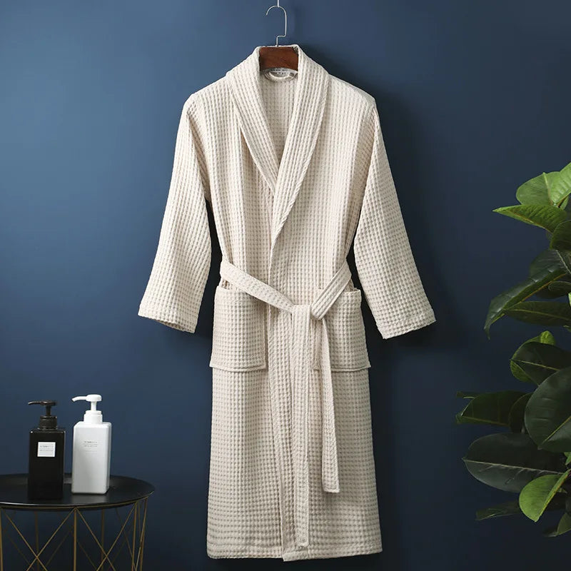 Plush Spa Bath Robe for Him & Her - Cozy & Absorbent