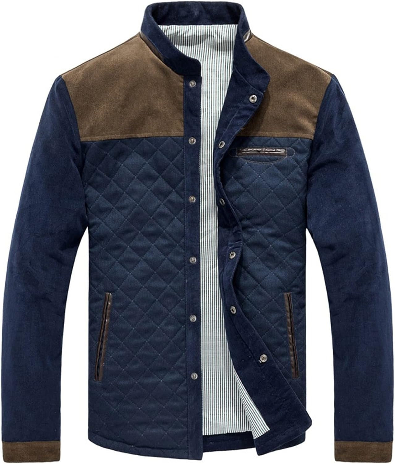 Warm Insulated Men's Padded Coat - OutfitLondon