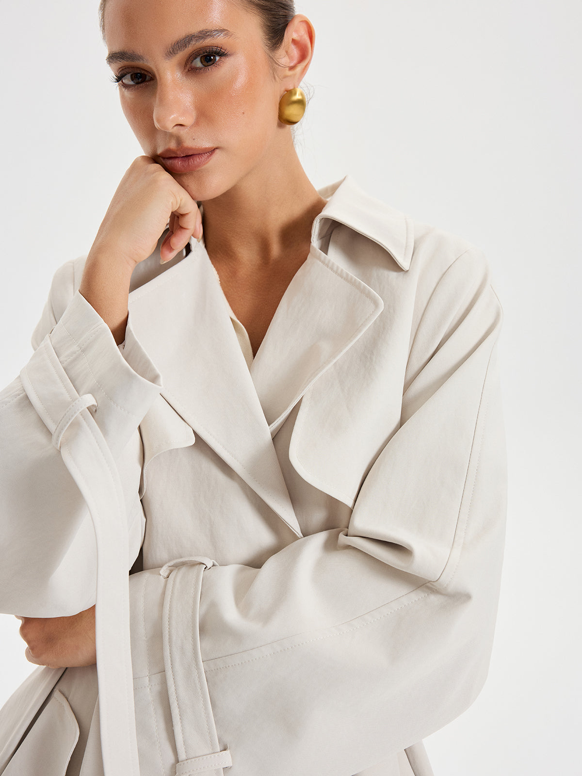 Timeless Double Breasted Trench Coat for Women - OutfitLondon