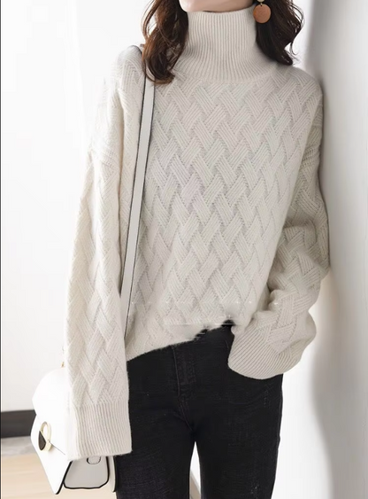 Women's Cashmere Sweater Soft - OutfitLondon