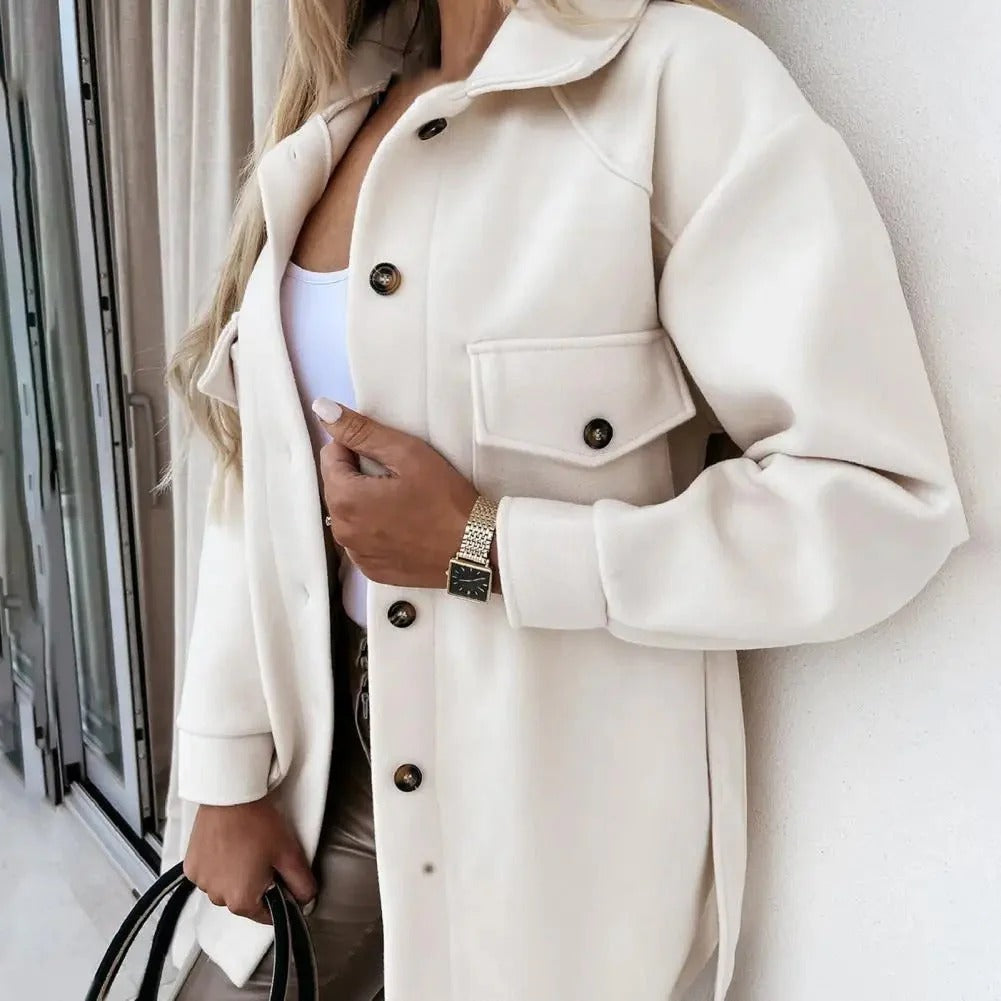 Classic Elegant Women's Spring Coat