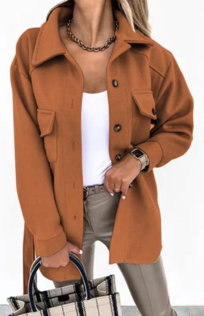 Classic Elegant Women's Spring Coat