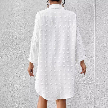 Lightweight Beach Cover-Up Shirt for Women