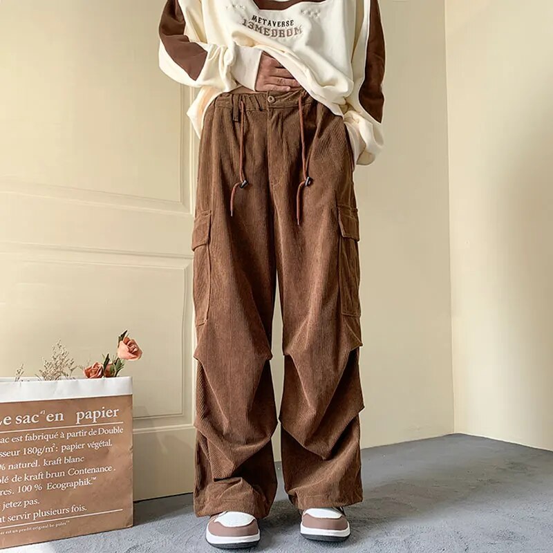 Comfortable Corduroy Work Pants for Men