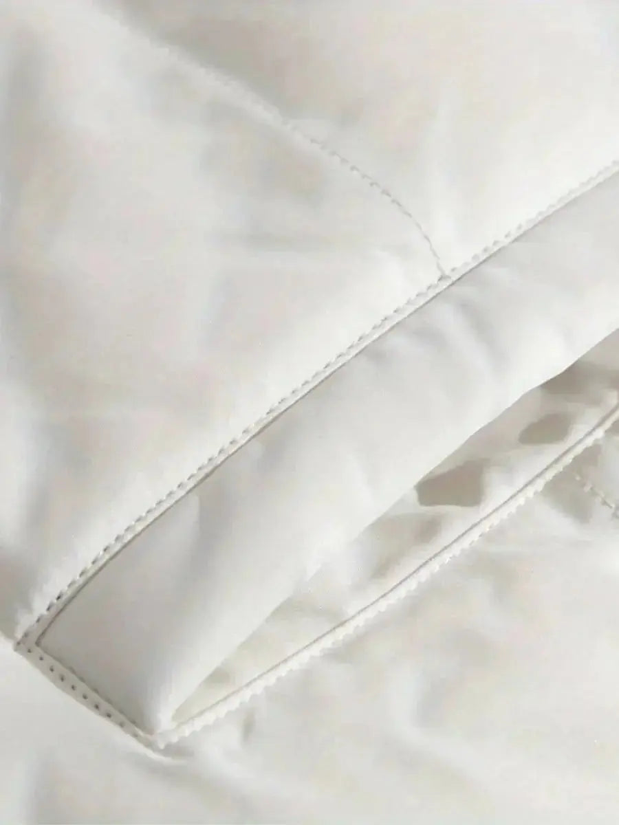 Arvyn Women's Quilted Hooded Winter Jacket Plush Lining