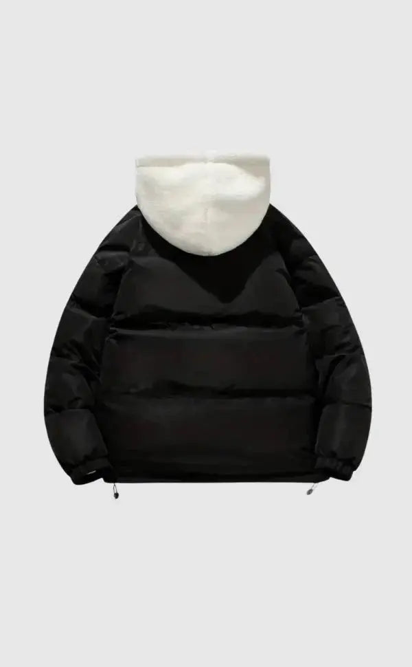 Arvyn Women's Quilted Hooded Winter Jacket Plush Lining