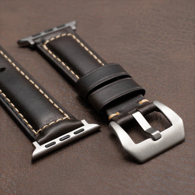 Authentic Leather Replacement Watch Band
